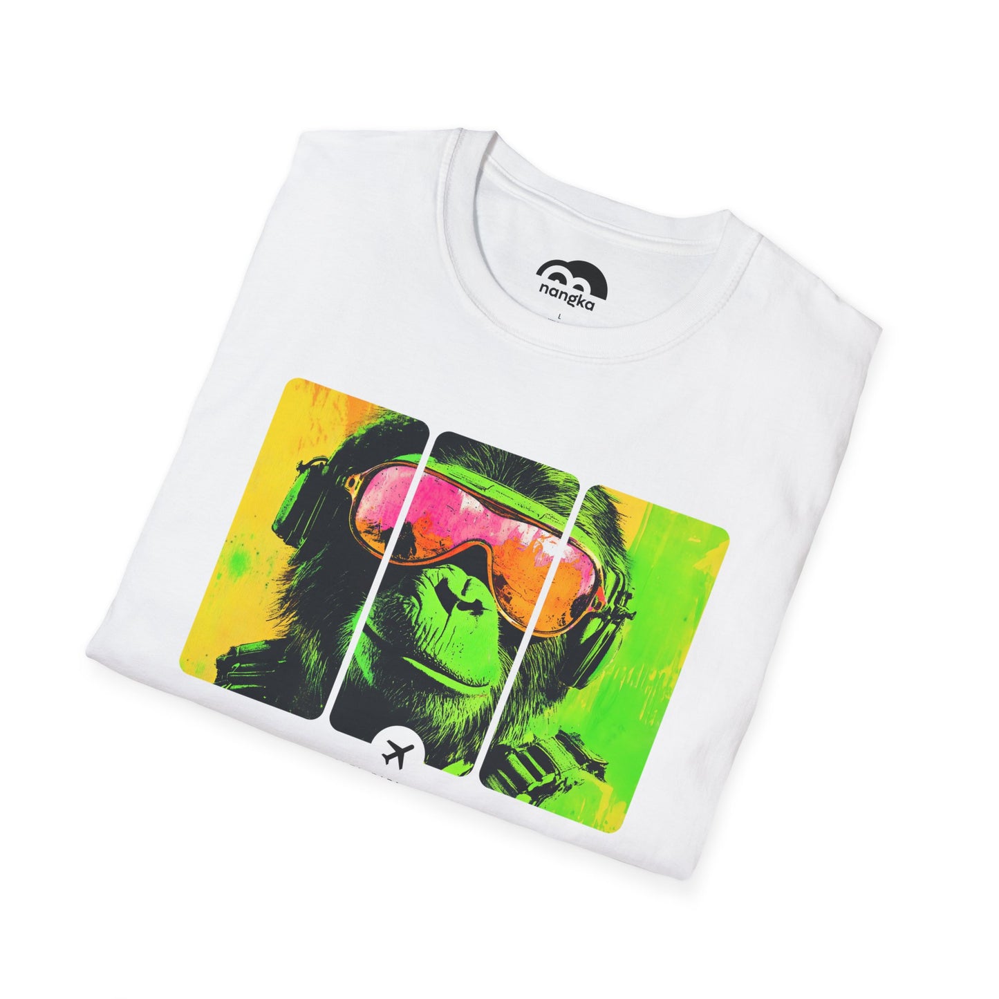 Aviation Powered Evolution - Flying Monkey T-Shirt