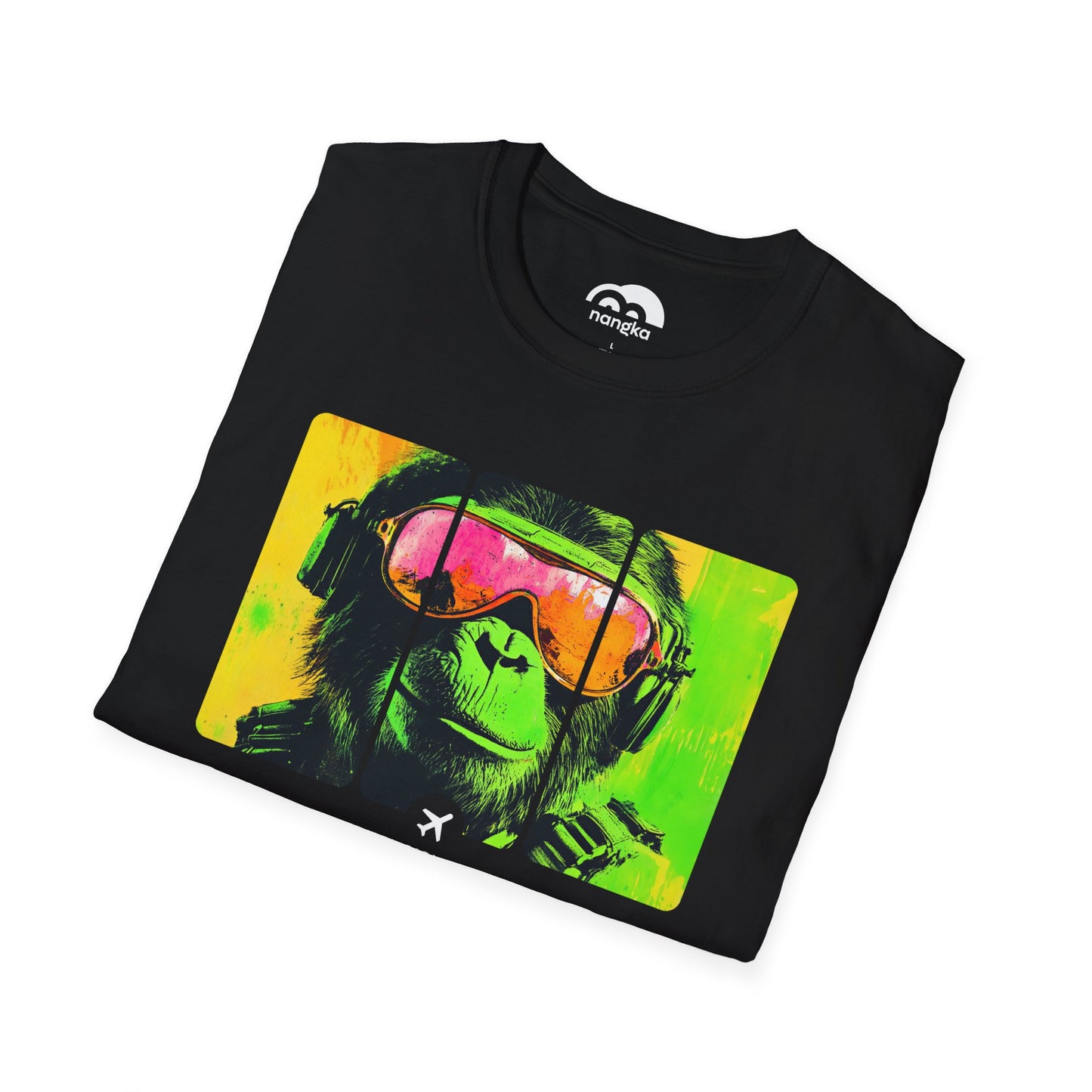 Aviation Powered Evolution - Flying Monkey T-Shirt
