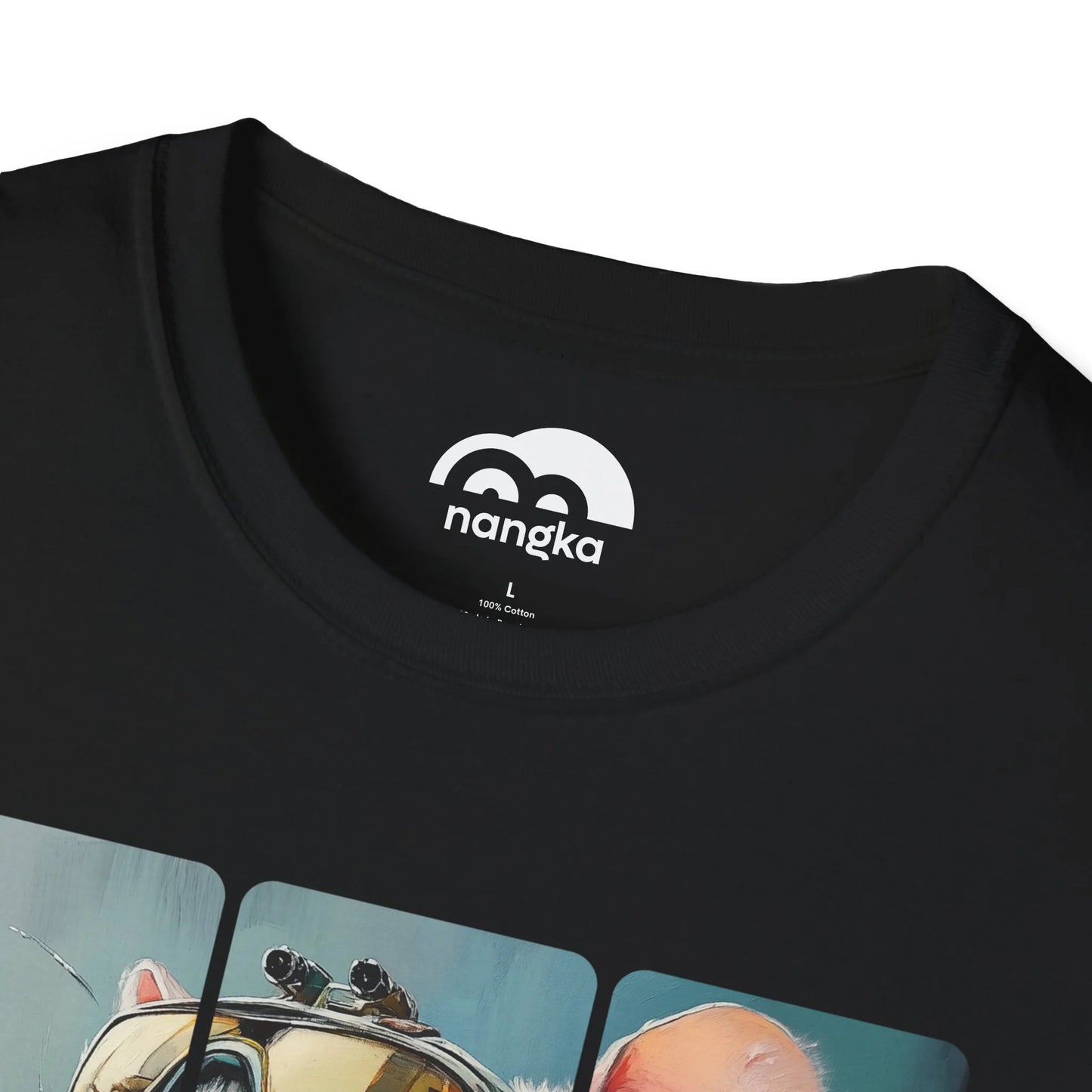 Rapidly Ascending Tail - Runway Rodent T-Shirt Black Collar