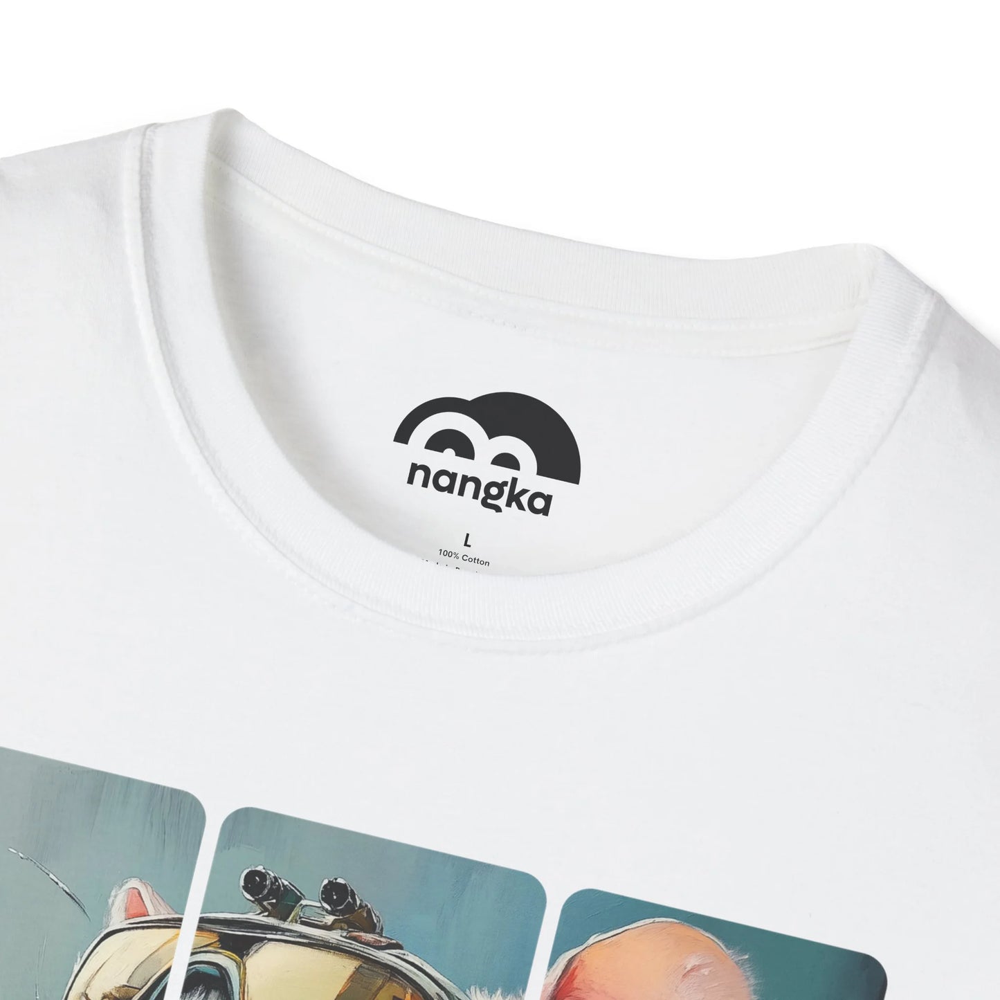 Rapidly Ascending Tail - Runway Rodent T-Shirt White Collar