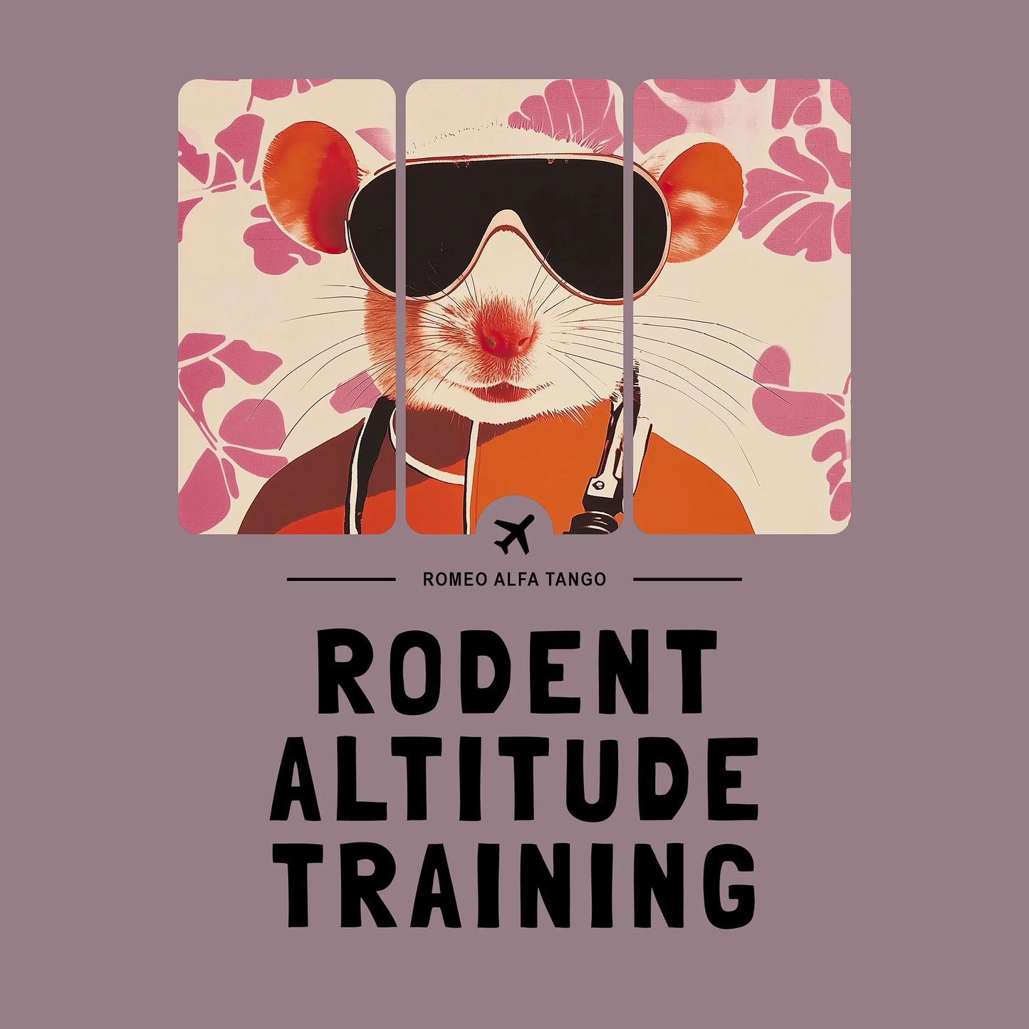 Rodent Altitude Training - Runway Rodent T-Shirt Paragon Artwork