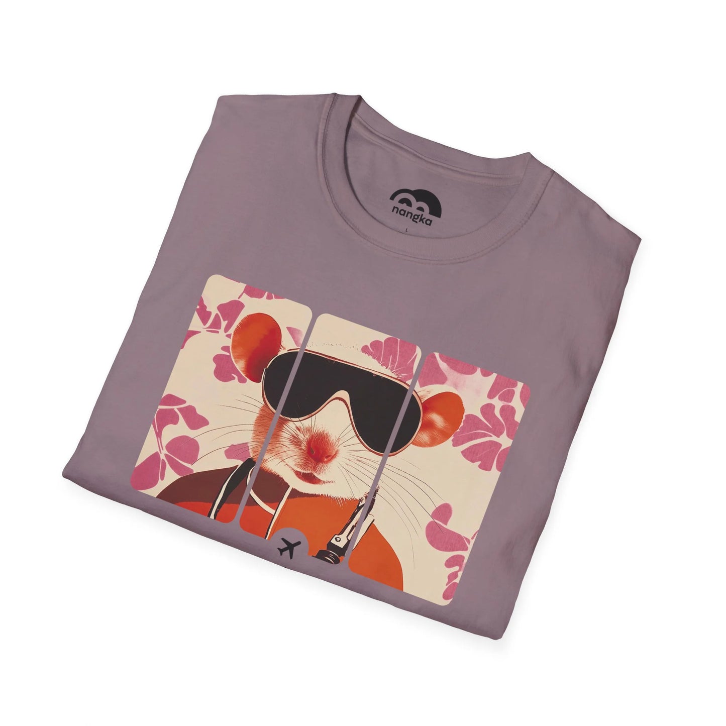 Rodent Altitude Training - Runway Rodent T-Shirt Paragon Folded