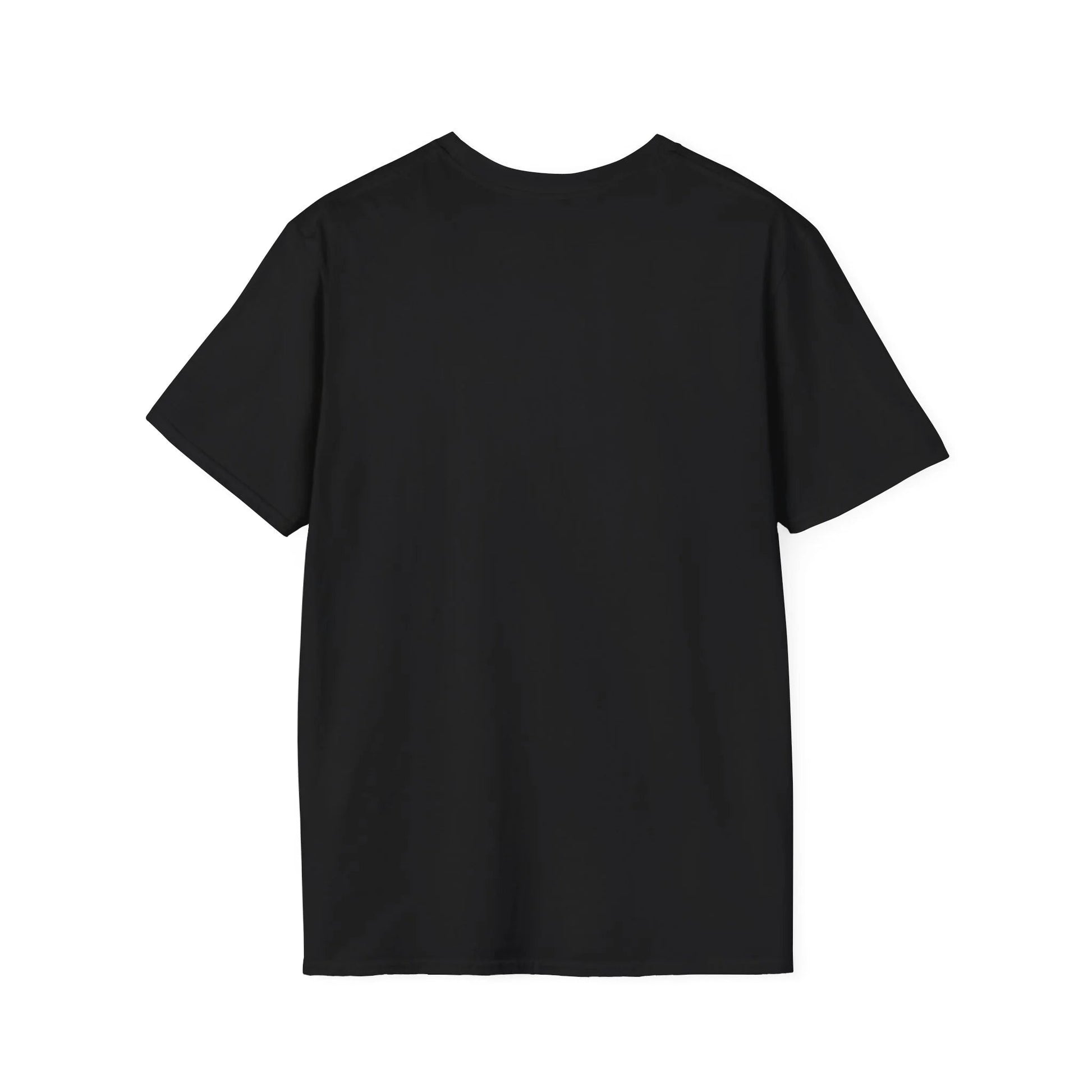 Cool Airborne Tail - Soaring Cat T-Shirt Black Back