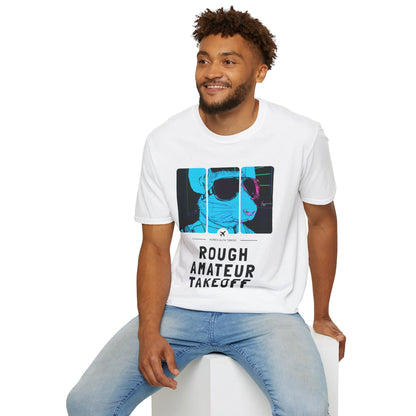 Rough Amateur Takeoff - Runway Rodent T-Shirt White Context